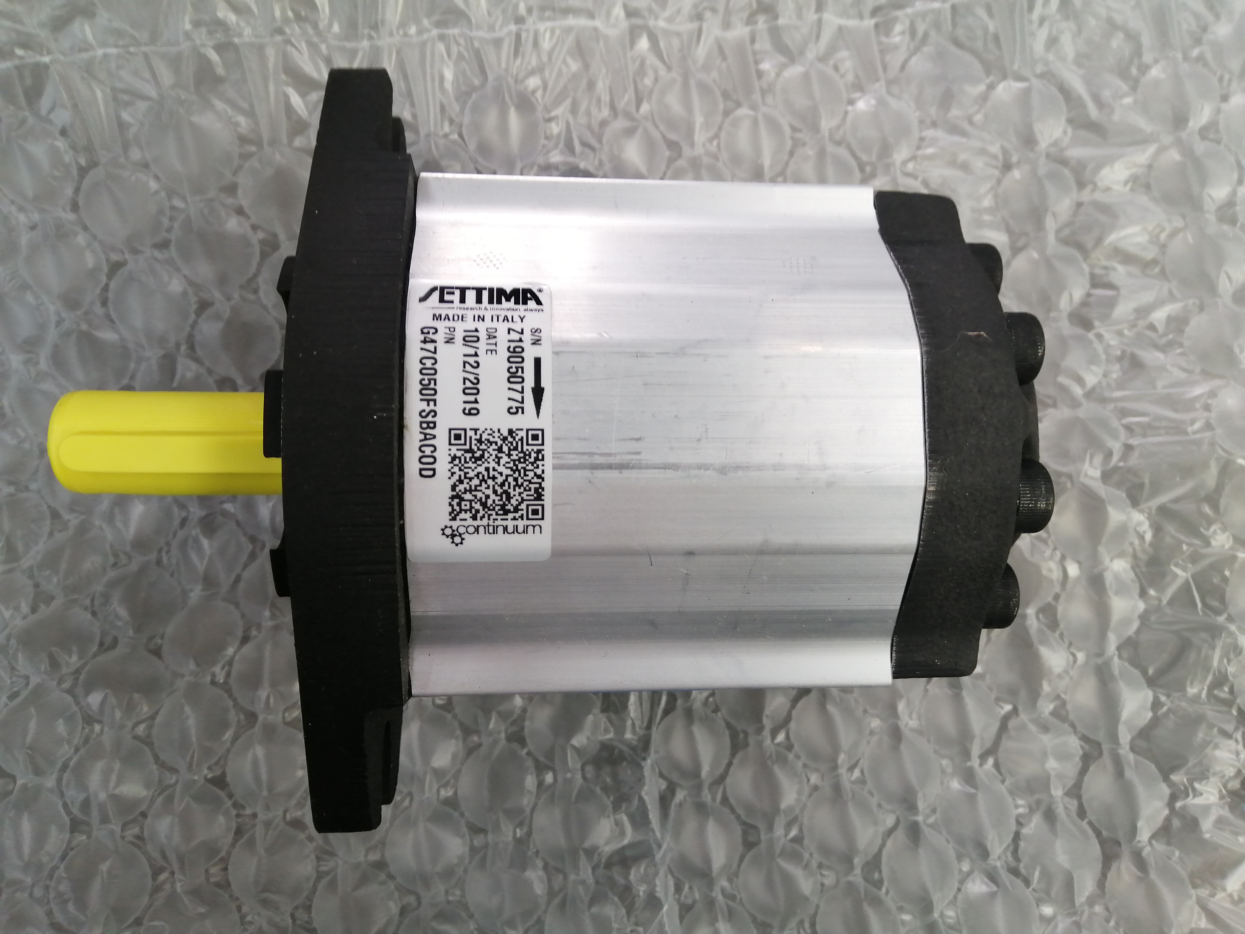 辊压机液压油站高压螺杆泵G55C063FSBACOD意大利settima静音油泵